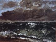 Gustave Courbet The Wave Sweden oil painting artist